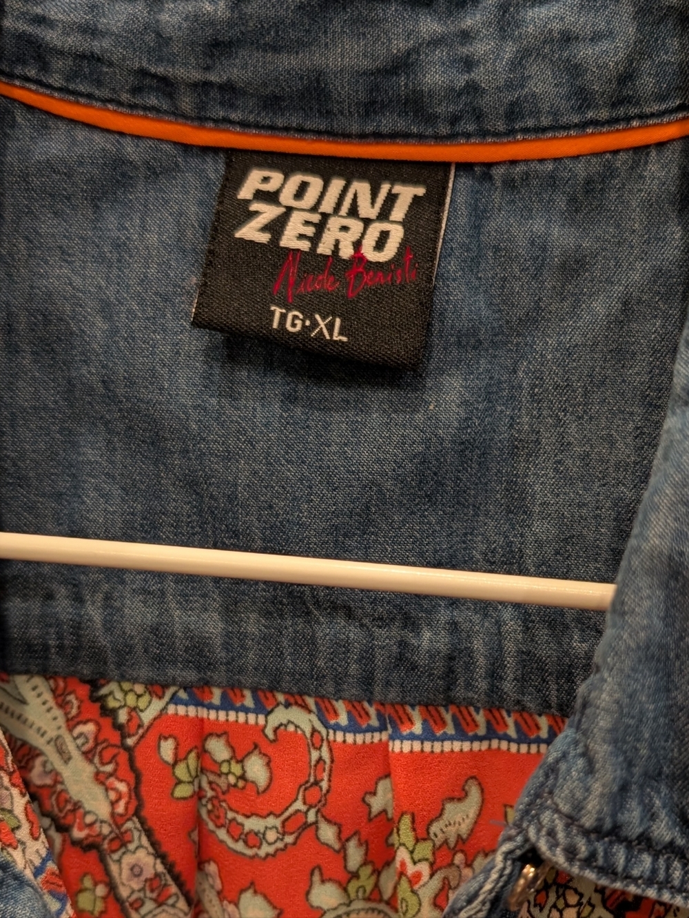 Point Zero Denim Bandana Shirt - Picture 5 of 9